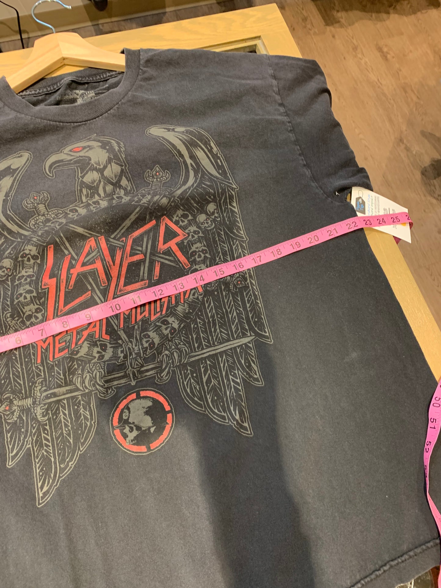 Slayer x Metal Mulisha Graphic Band Tee Vintage Y2K Black - Men’s XL