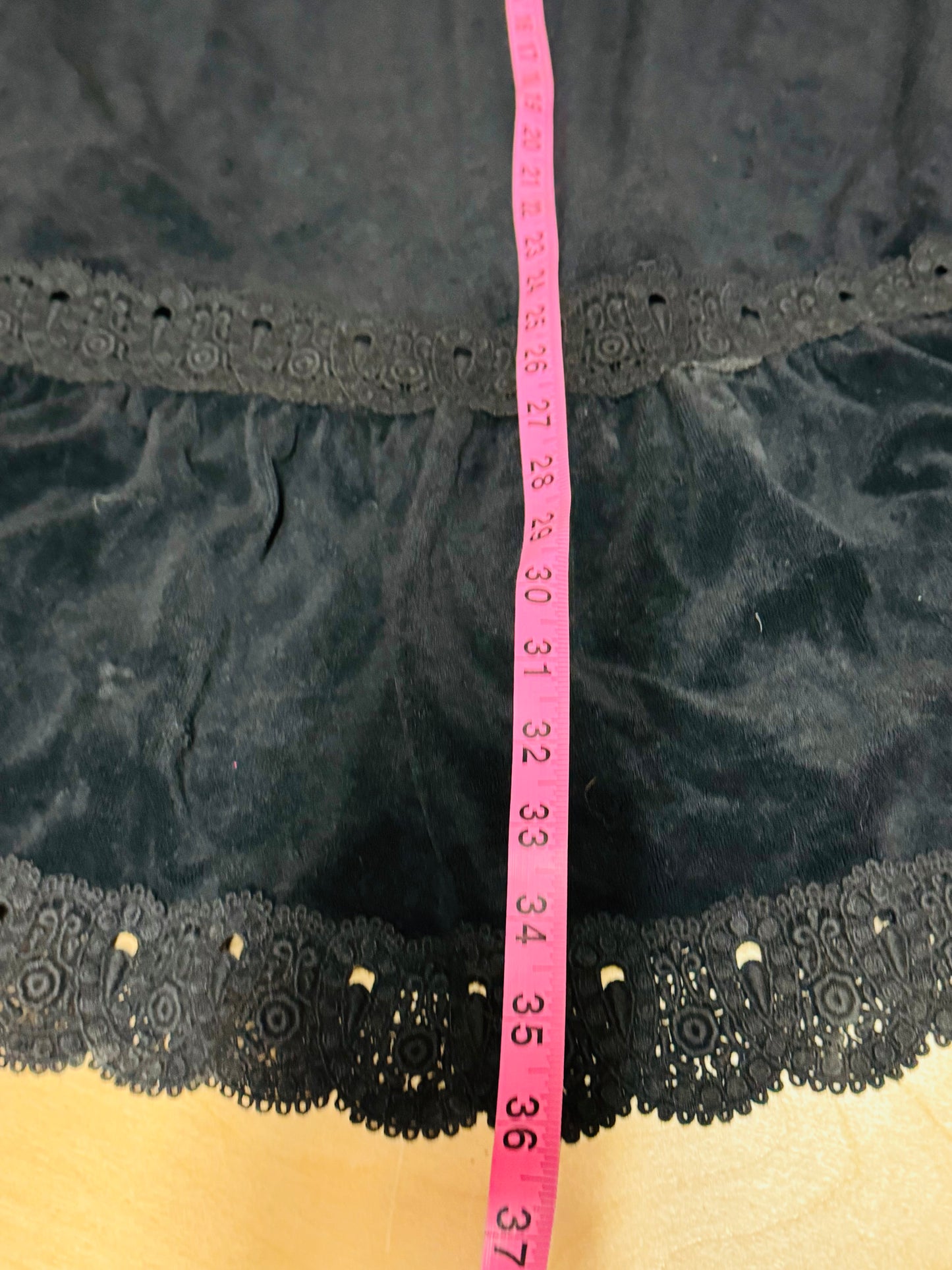 Juicy Couture Y2K Sleeveless Women’s Velvet Dress Black - Size XL