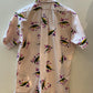 Otaheite Lahaina Hawaiian Shirt Pink floral - Men's Size Large
