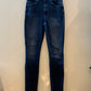 Mother The Stash Swooner Skinny Jeans Blue Washed - Size 26