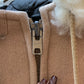 Northern Sun Vintage Gemini with Fur Hood Trim Inuit Eskimo Parka Coat - Large