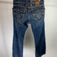 Rock Revival Bootcut Men’s Denim Jeans "Mick" Blue - Size 34
