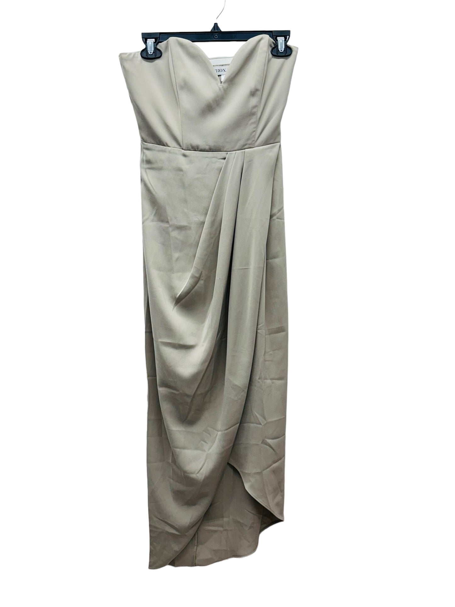 Shona Joy Women's Stapless Midi Dress Cream - Size 4 (US)