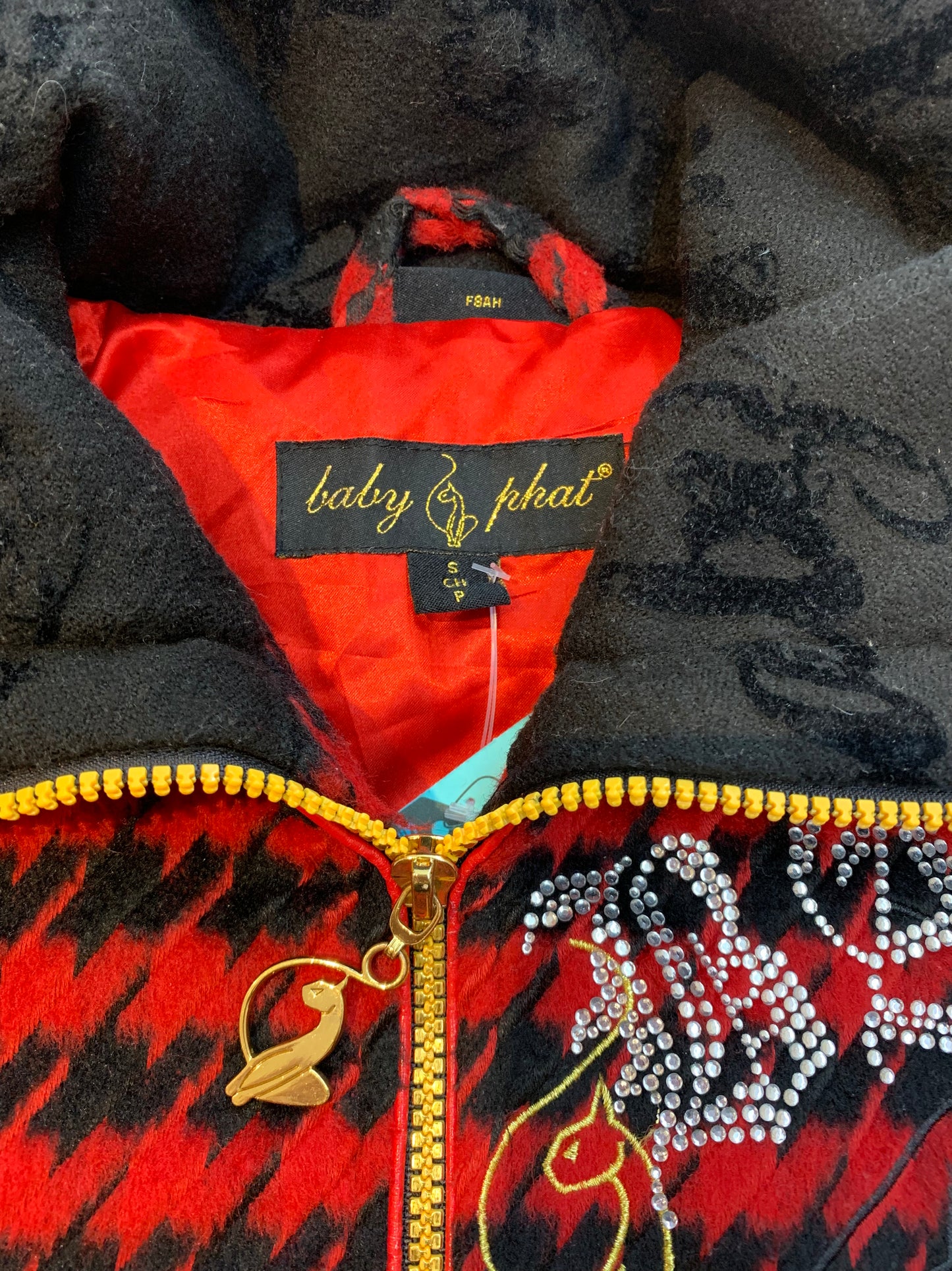 Baby Phat Jackets Red/Black - Women's Size Small