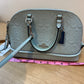 Coach F55450 Mini Sierra Satchel in Signature Debossed Patent Leather