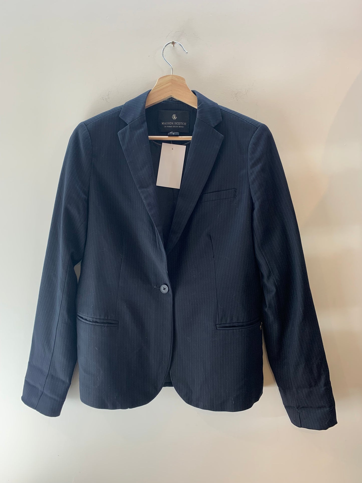 Maison Scotch Women's Blazer Black - Size 2