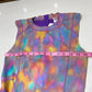 Lululemon Zip-Back Paddle Suit Prism Wash Print - Size 8