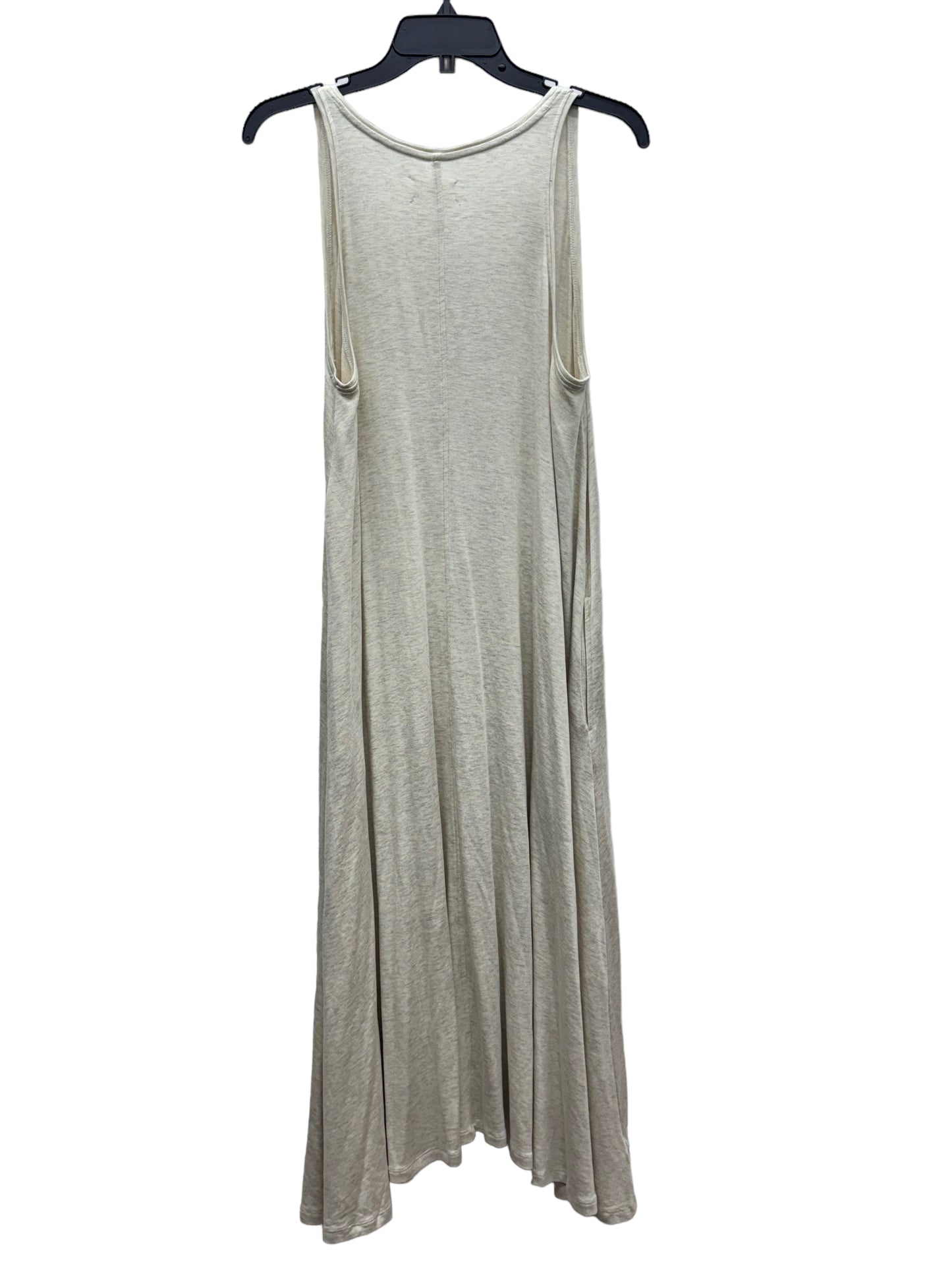 Lou & Grey Women's Sleeveless Long Maxi Dress Super Soft Cream - Size Large
