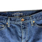 Lands'end Straight Leg Women's Jeans Denim Dark Indigo - Size 8 (Petite)