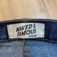 Naked & Famous Denim Easy Guy Denim Jeans Blue - Size 33 x 30