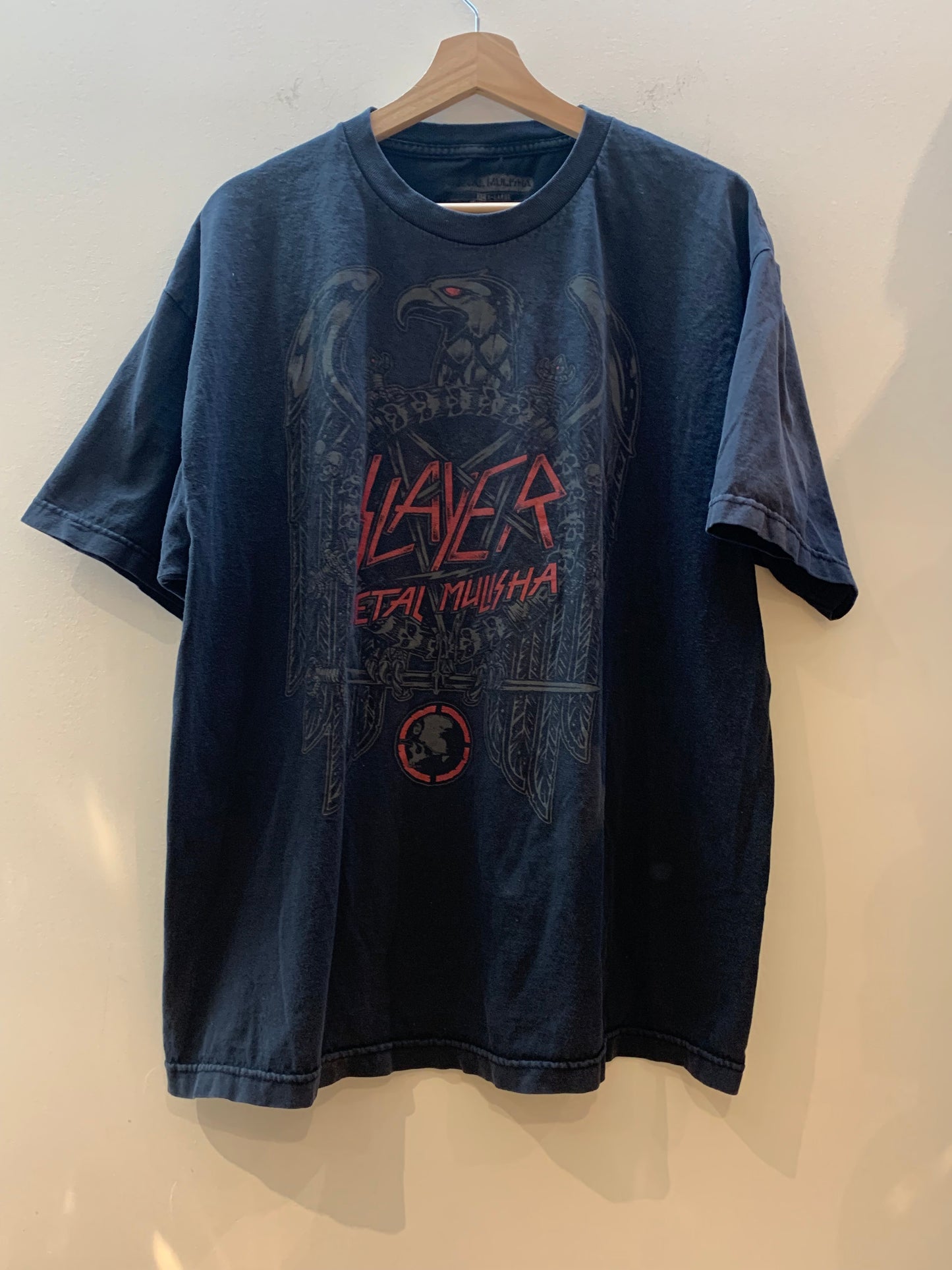 Slayer x Metal Mulisha Graphic Band Tee Vintage Y2K Black - Men’s XL