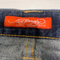 Ed Hardy Y2K Straight Leg Jeans Embroidered Pockets Size - Size 34 x 31