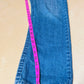 True Religion Y2K Women's Straight Fit Jeans 100% Cotton Blue - Size 29