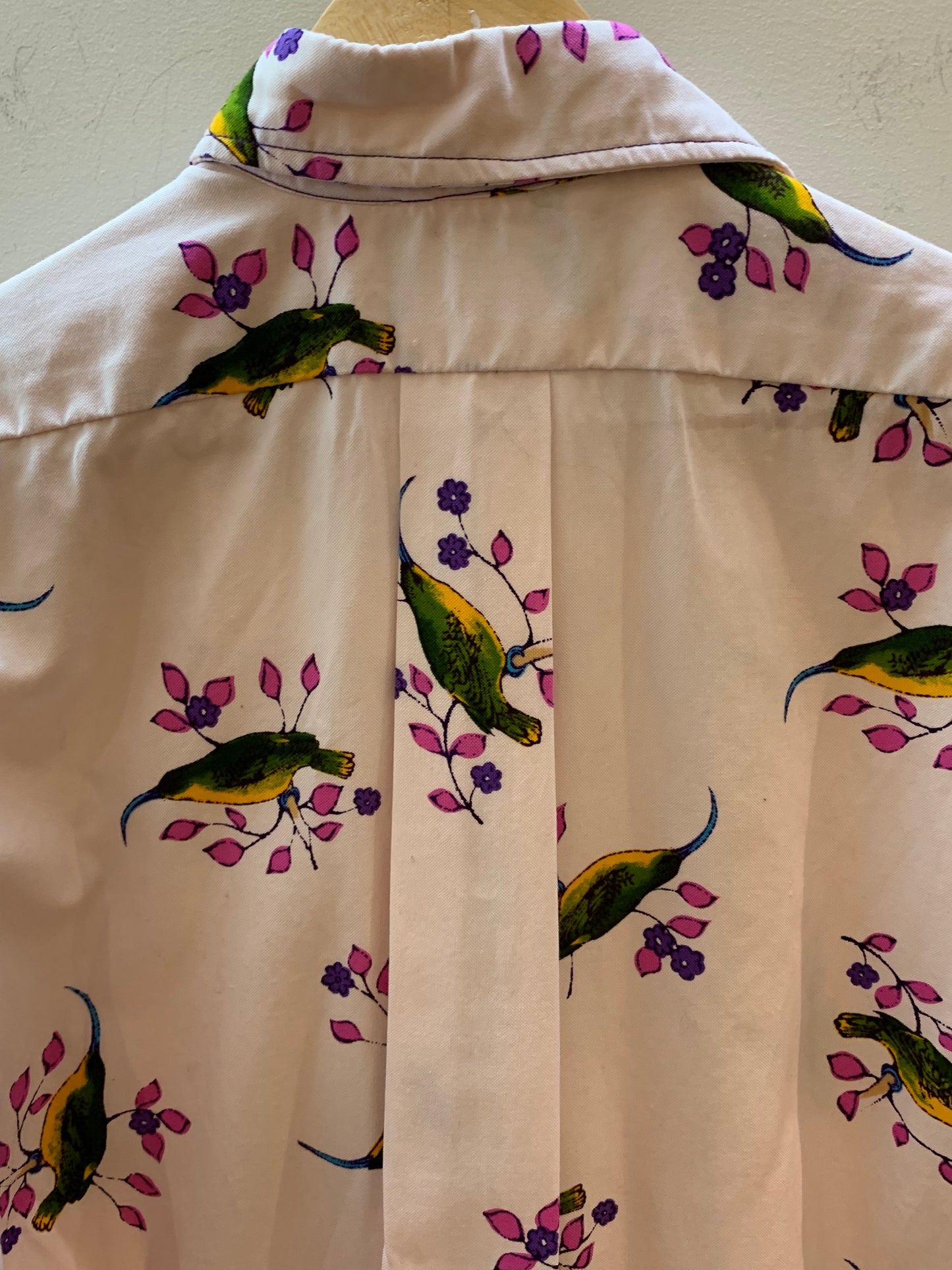 Otaheite Lahaina Hawaiian Shirt Pink floral - Men's Size Large