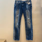Mavi Slim Boyfriend Blue Denim Jeans - Women's Size 32 x 28