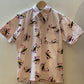 Otaheite Lahaina Hawaiian Shirt Pink floral - Men's Size Large