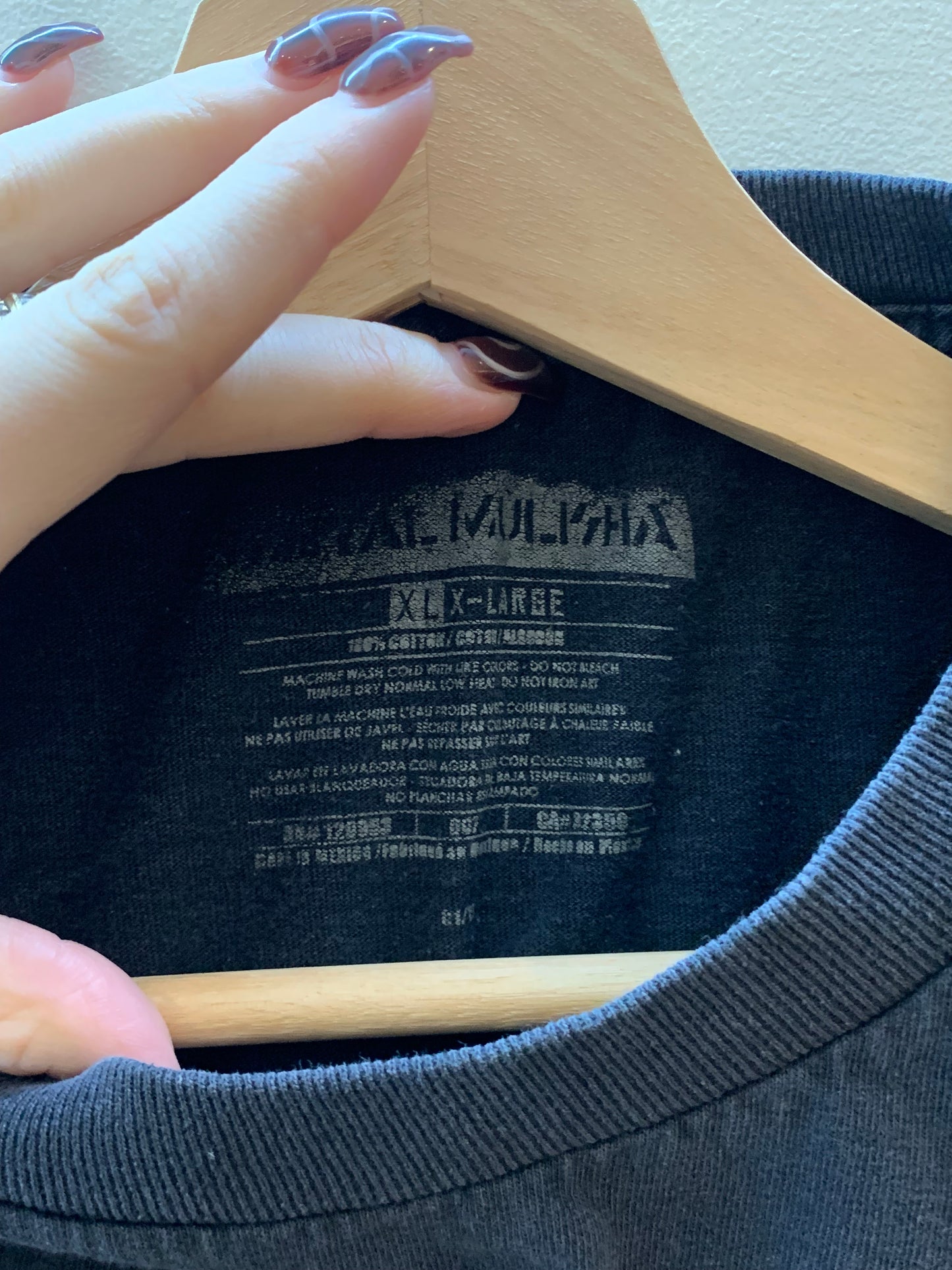 Slayer x Metal Mulisha Graphic Band Tee Vintage Y2K Black - Men’s XL