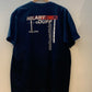 Anvil Hilary Duff 2006 Canada Tour Vintage Y2K T-Shirt Black - Unisex Large