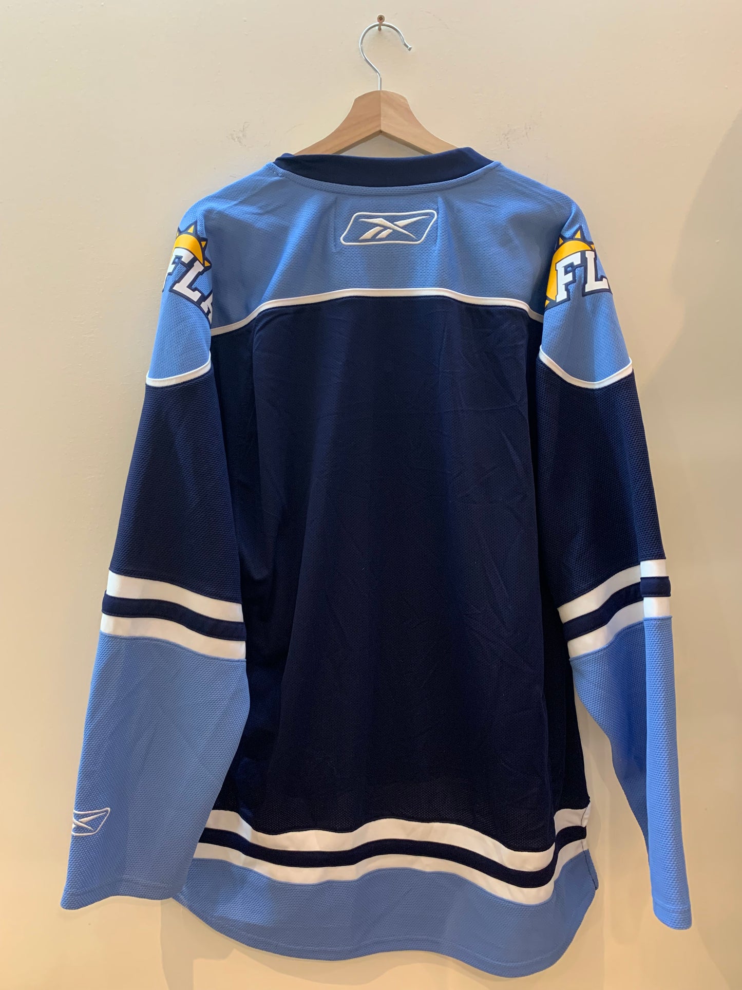 Reebok Florida Panther Alternate Jersey Jet Blue - Size Large