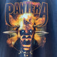 Pantera Vintage Shirt 90's Metal Black Double Sided - Men's XL