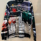 Disney 2003 Long Sleeve Thick Shirt All Over Print (BNWT) - Size Small