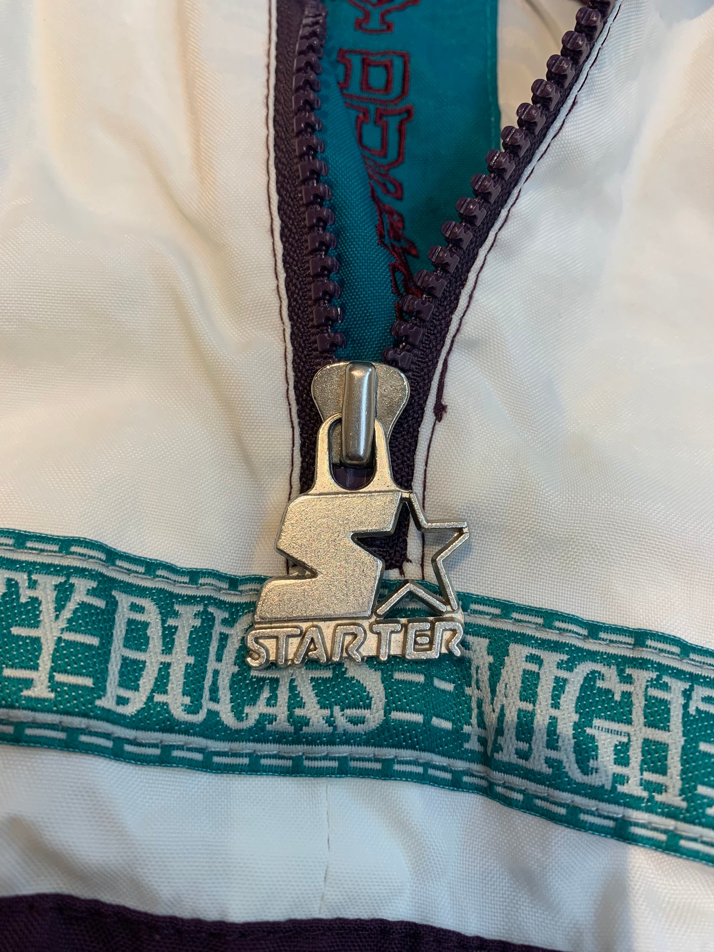 Starter Mighty Ducks Vintage 90's Windbreaker Jacket - Medium