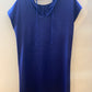 Theory Shift Dress Minimalist Workwear Blue - Size 6