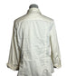 Christine Alexander Rhinestone Button Up Women's Blouse White - Size Large