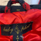 Baby Phat Houndstooth Zip Up Jacket Red/Black - Size Small
