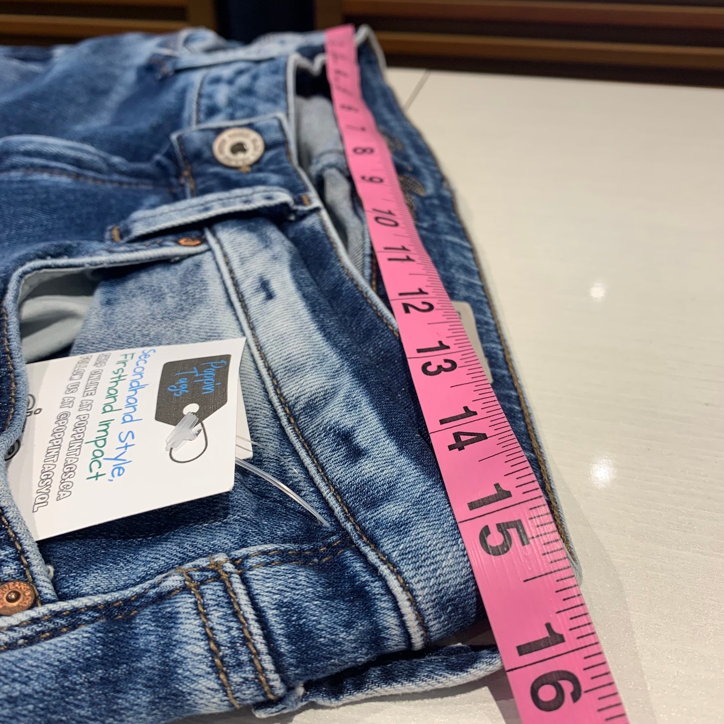 Mavi Slim Boyfriend Blue Denim Jeans - Women's Size 32 x 28