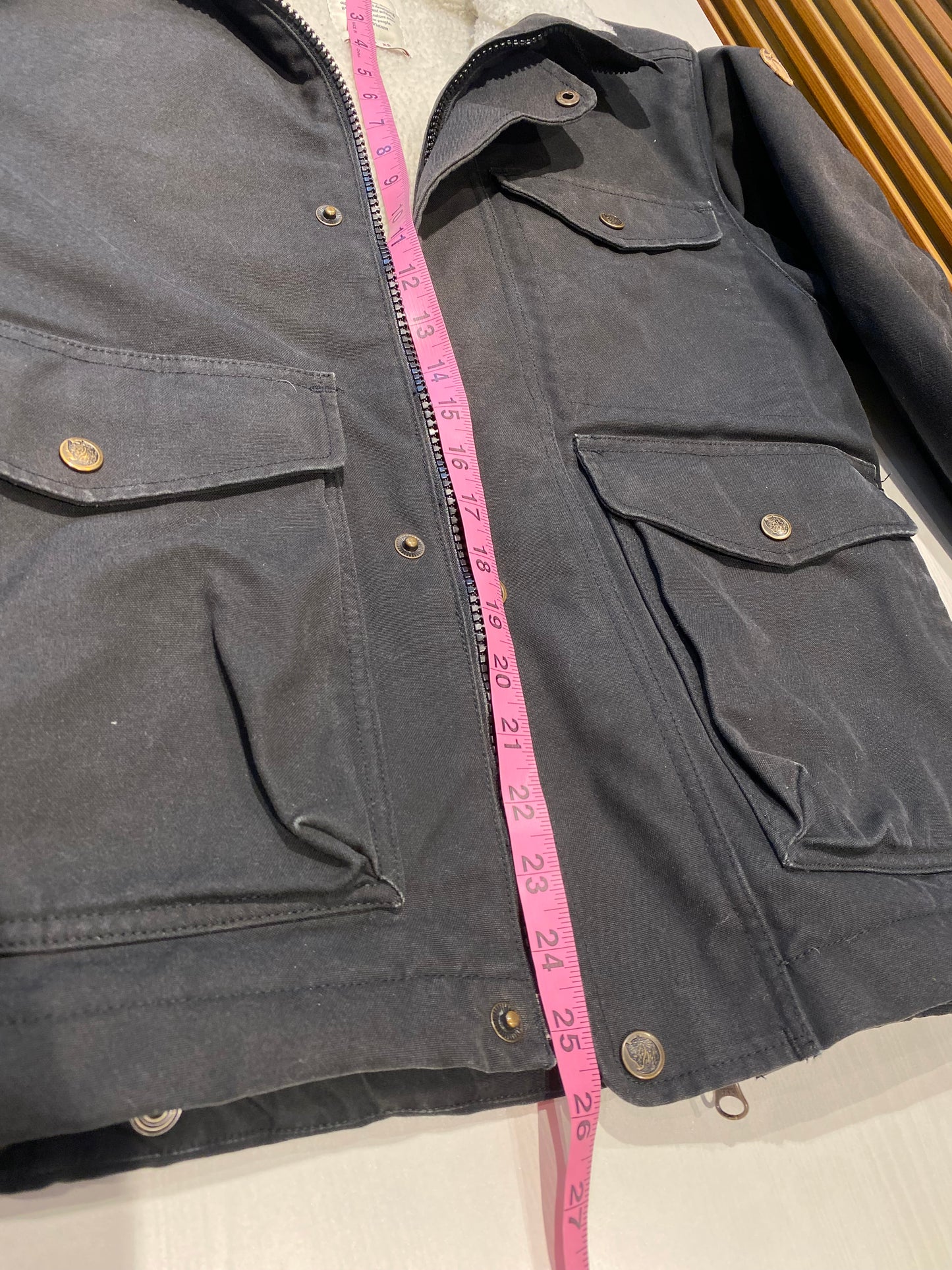 FJALLRAVEN Black G 10000 Greenland Winter Jacket - Men's XS