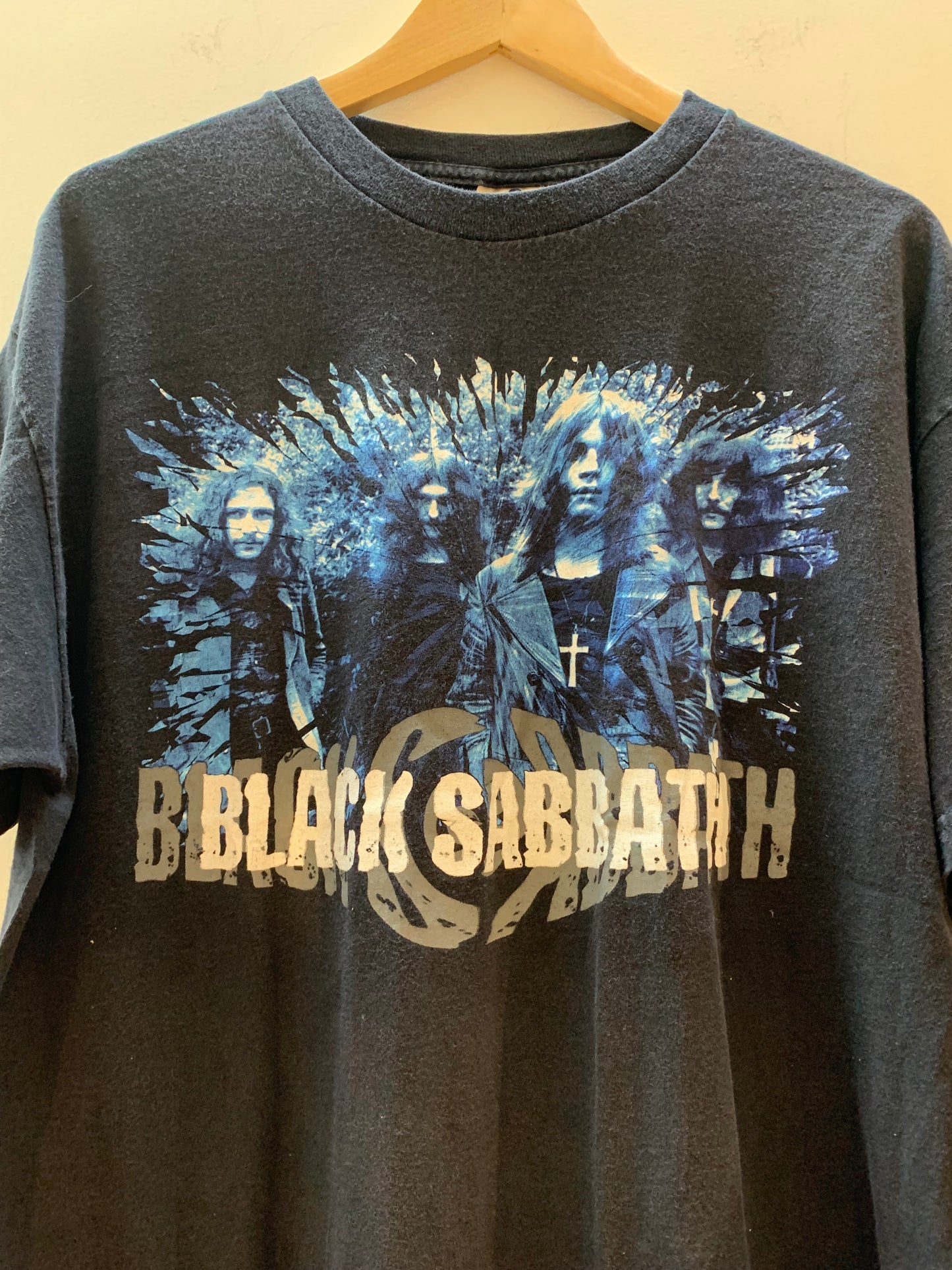 ALStyle Apparel and Activewear Black Sabbath Rare Vintage 90's T-Shirt - XL