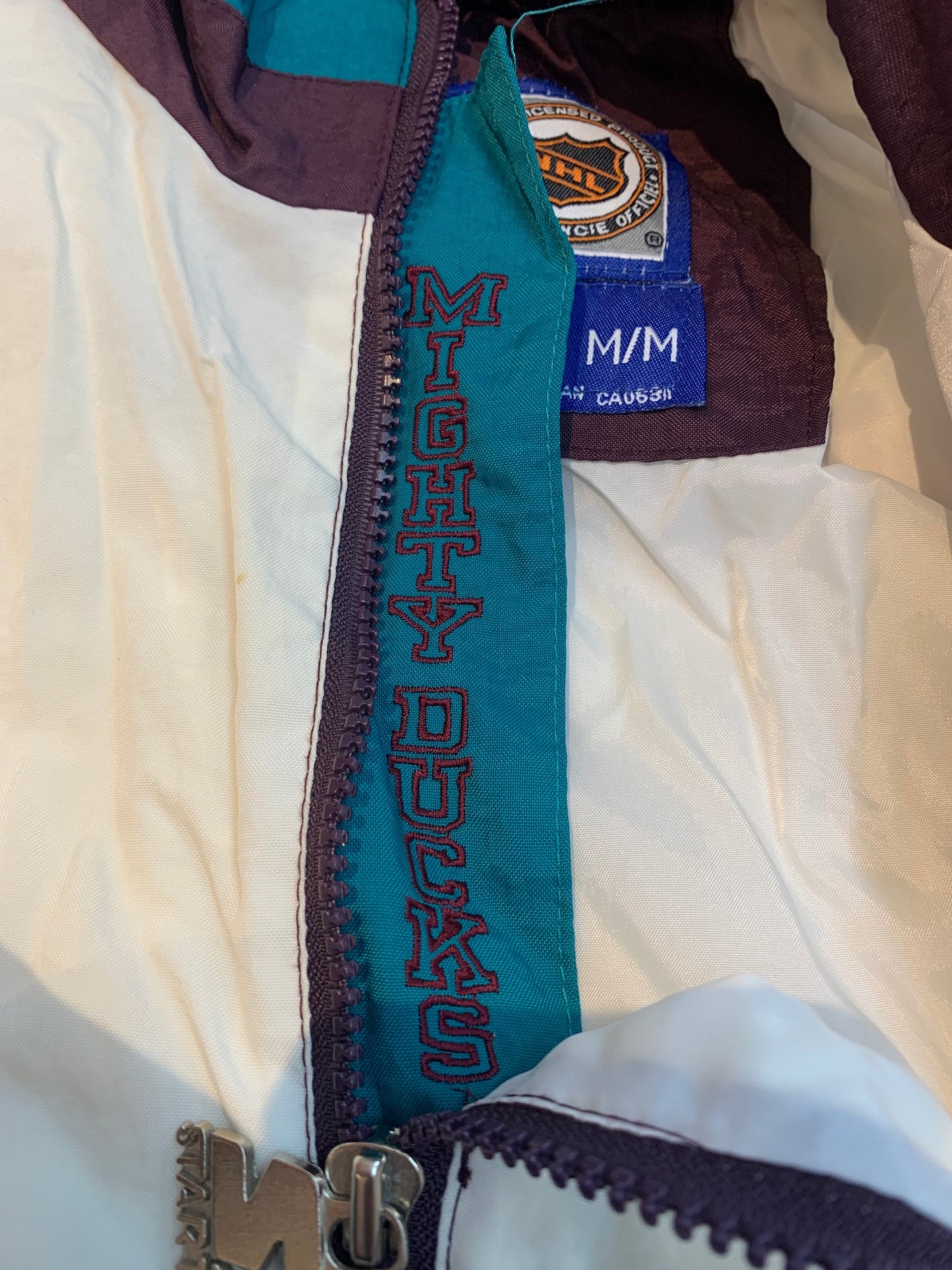 Starter Mighty Ducks Vintage 90's Windbreaker Jacket - Medium