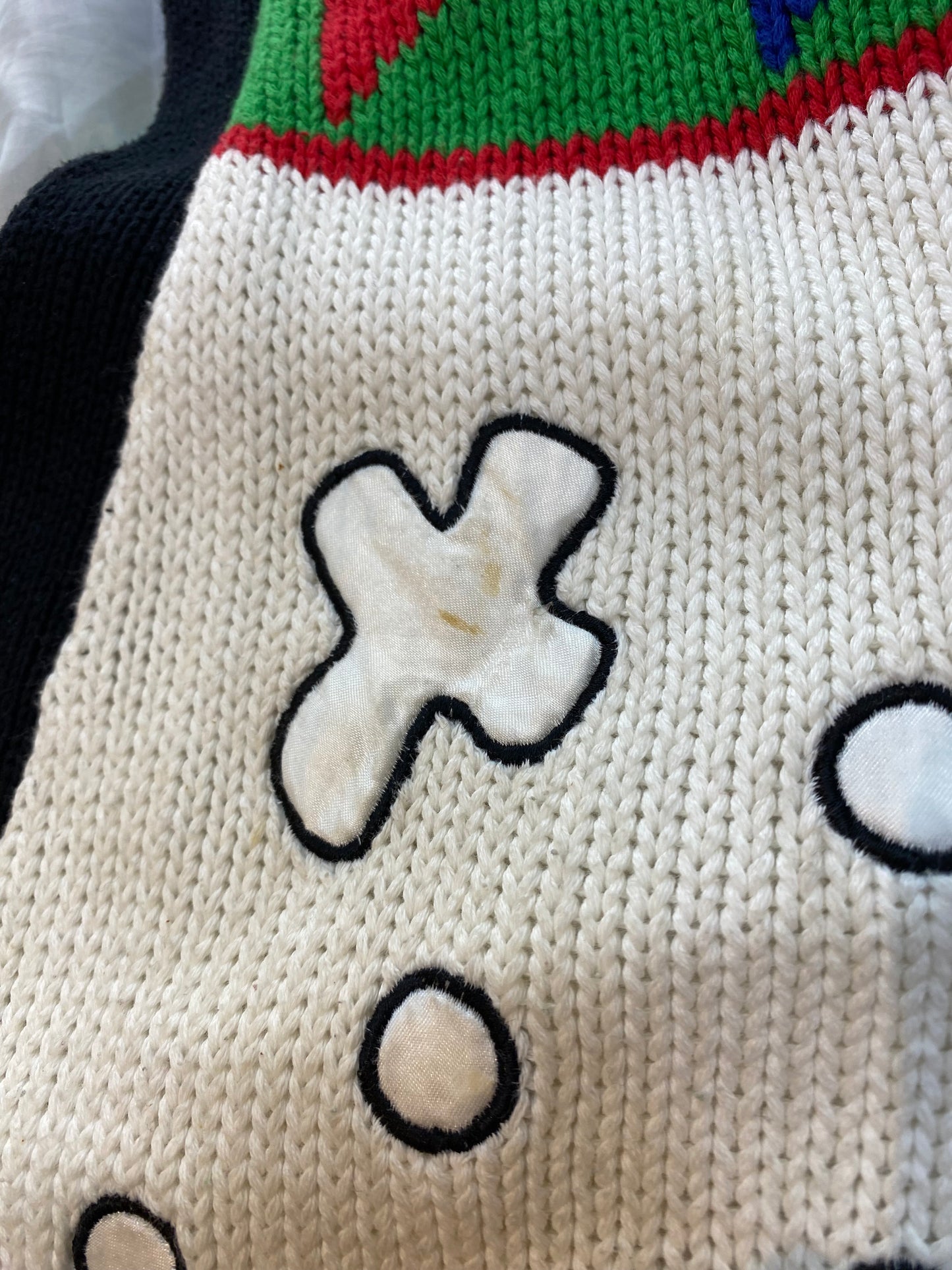 Funsport Vintage Golf Graphic Sweater (80s 90s) Oversized Retro - Size XL