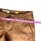 Pilcro & The Letter Press Women's Vegan Leather Shorts Brown - Size 25