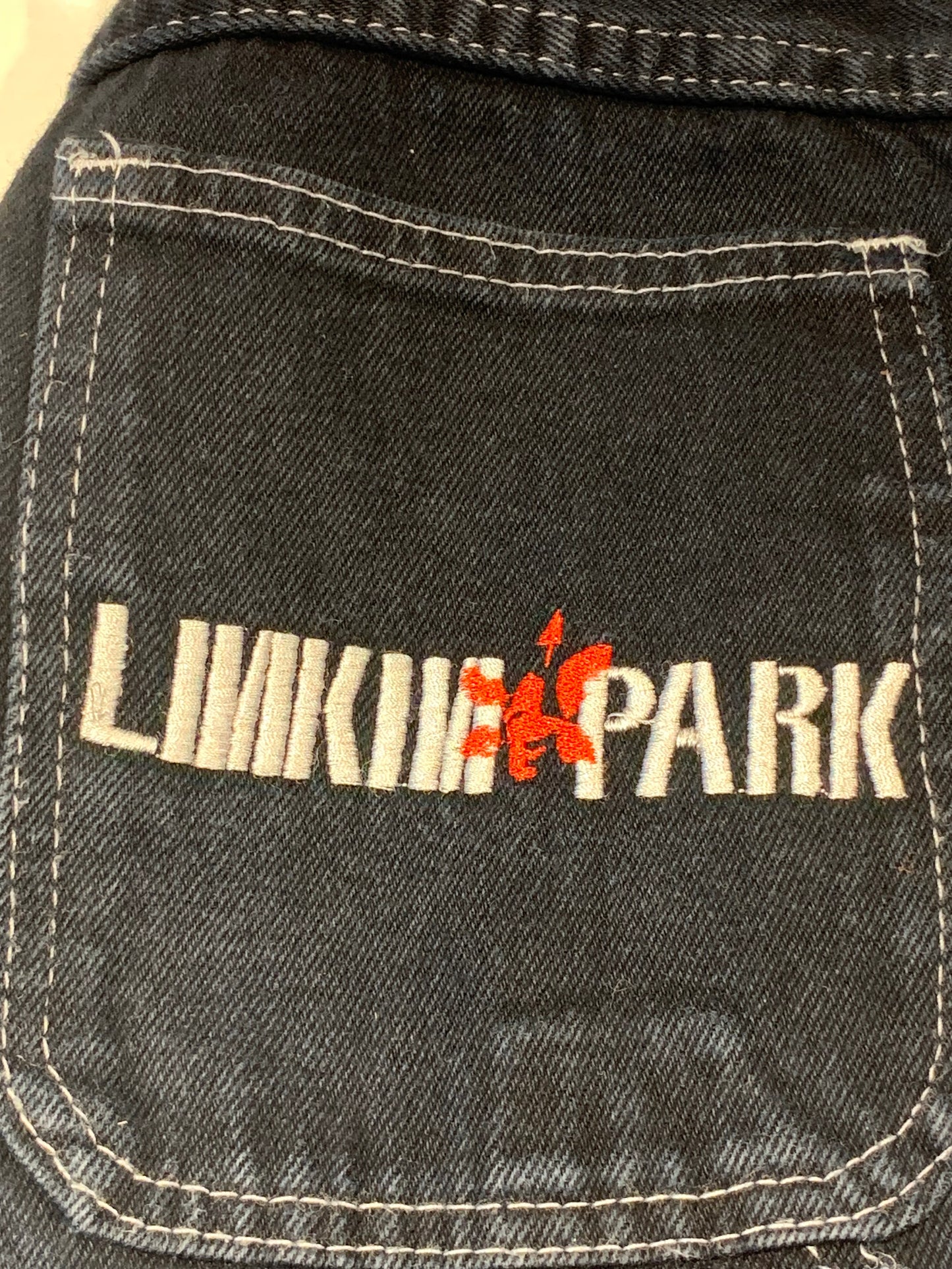 Linkin Park Baggy Y2k Denim Jeans (EXTREMELY RARE) - Size 26 x 30