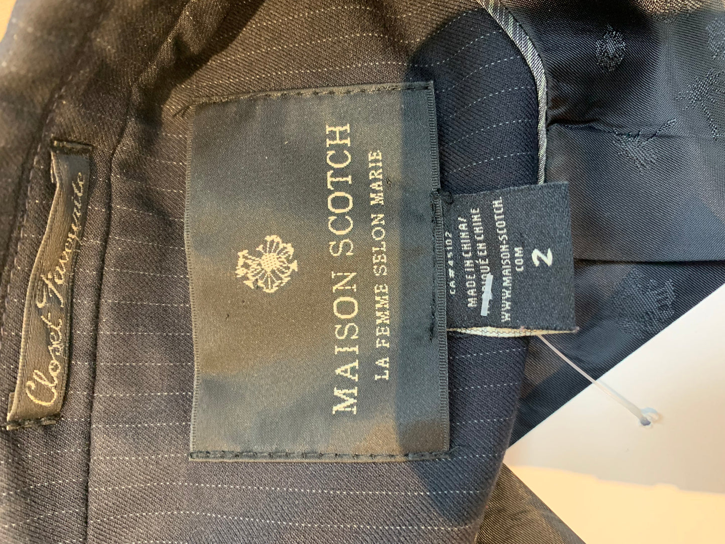 Maison Scotch Women's Blazer Black - Size 2