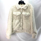 Esqualo Women's Teddy Jacket Off White - Size 10