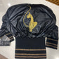 Baby Phat by Kimora Lee Simmons Curved Cat Logo Zip-up Jacket Black - Size S