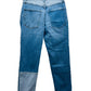Rails The Atwater Slouchy Straight Fit Blue Patched Jeans - Size 24