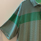 Masters Tech Golf Polo Shirt Green Stripes - Men's Size XXL