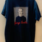 George Carlin Vintage Double Sided T-Shirt Black - Men's Size L