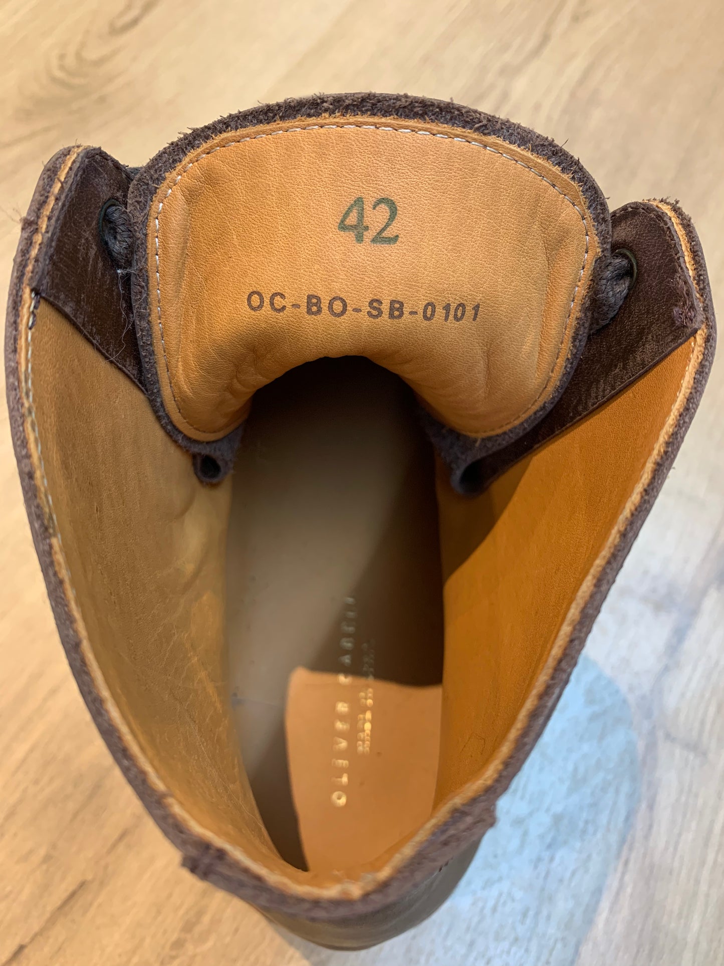 Oliver Cabell SB1 Boots Dark Brown - Men's Size 42 (9 US)
