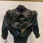 Baby Phat by Kimora Lee Simmons Curved Cat Logo Zip-up Jacket Black - Size S