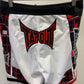 Tap Out MMA Ultimate Fighter Shorts White/Red - Men's Size Small
