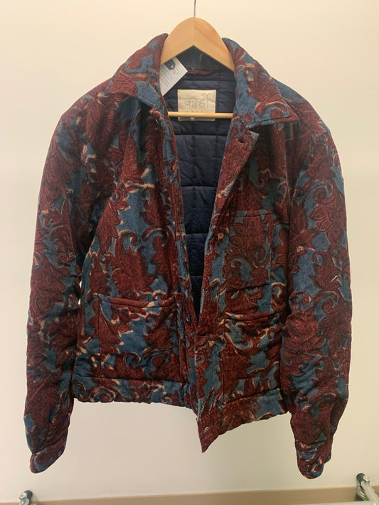 Kardo Quilted Jacket Japanese Fabric Paisley - Men’s Size Large