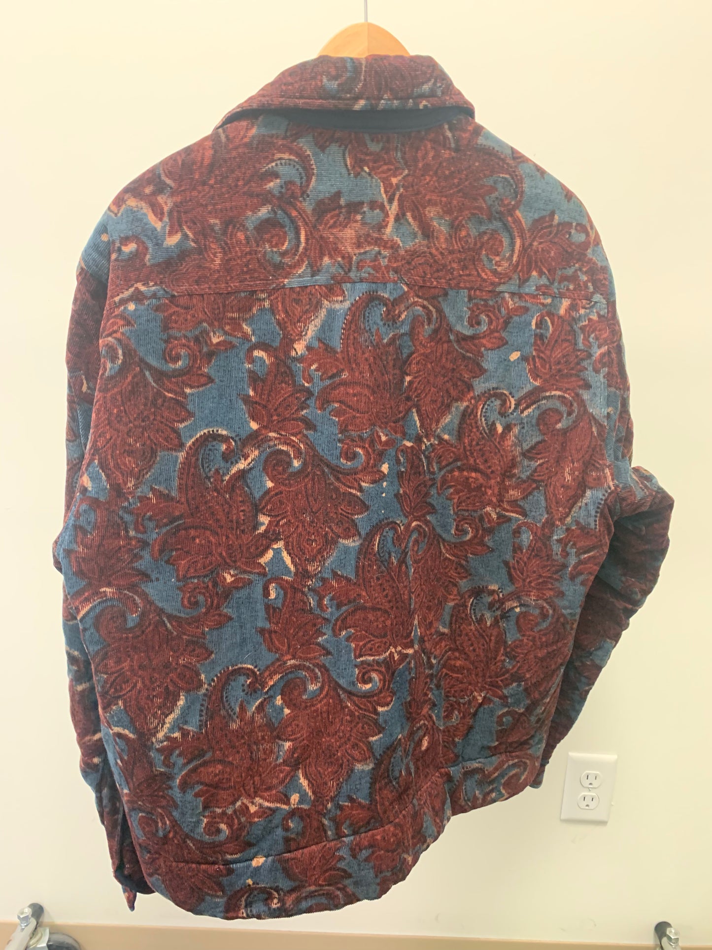 Kardo Quilted Jacket Japanese Fabric Paisley - Men’s Size Large