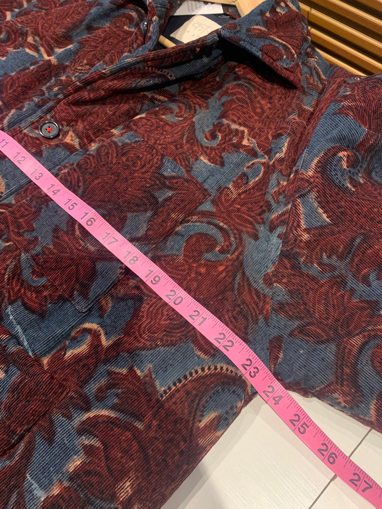 Kardo Quilted Jacket Japanese Fabric Paisley - Men’s Size Large