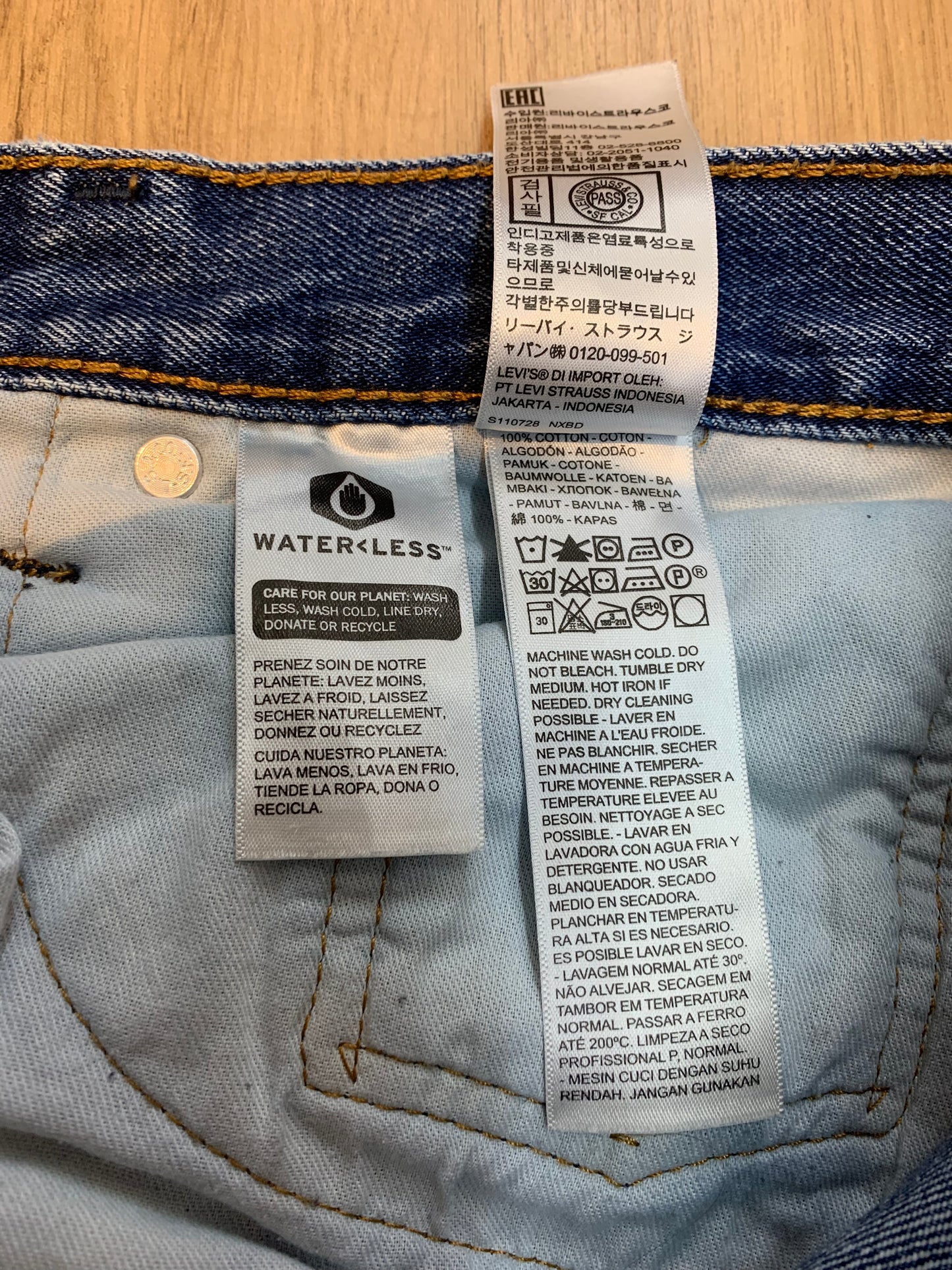Levi’s 516 Jeans Denim Blue – Men’s Size 36 x 36 (Tall)