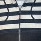 Lululemon (Rare) Scuba Hoodie Red Cuff Striped Black/White - Size 8